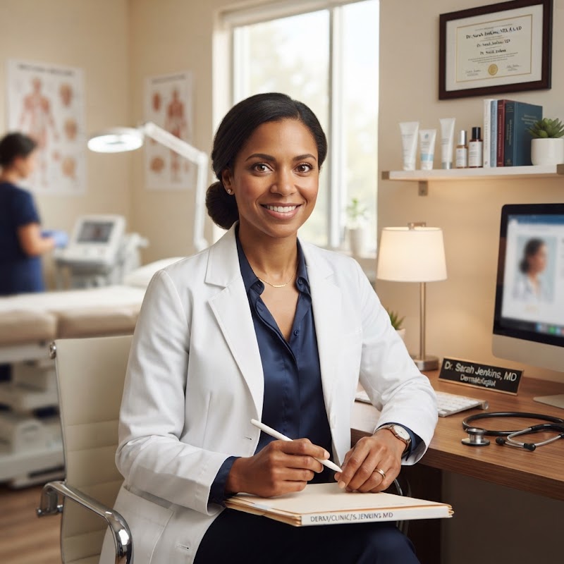 Portrait of Dr. Elena Rodriguez, Dermatology specialist at Oasis Medical Clinic