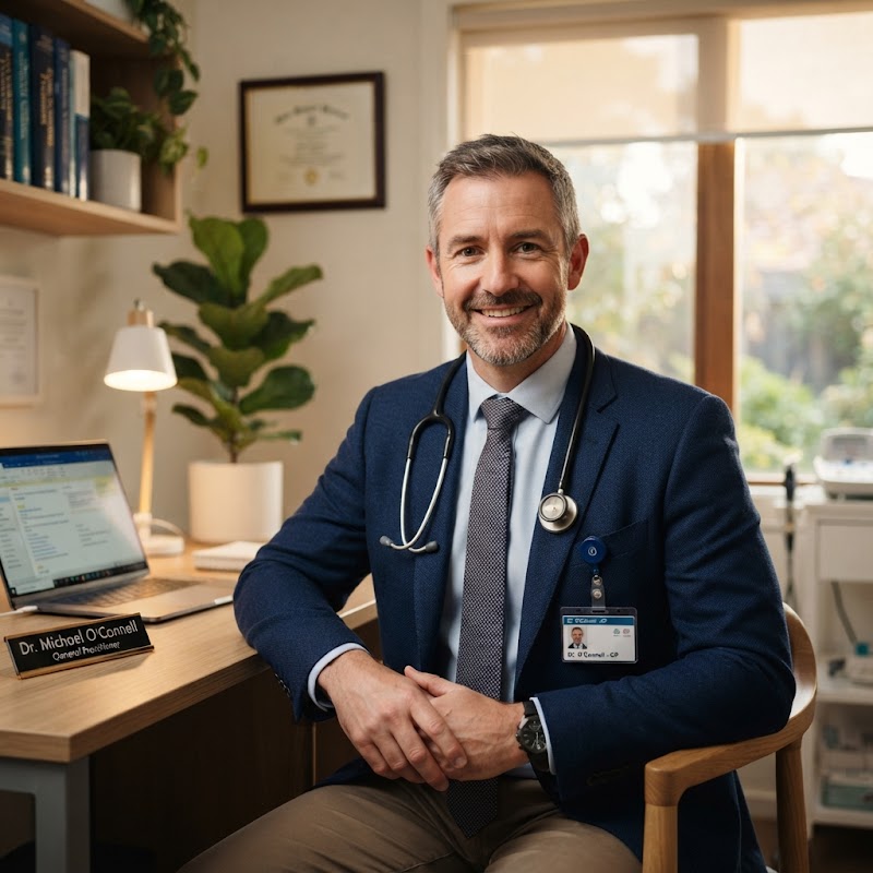 Portrait of Dr. Michael O'Connell, General Practitioner at Oasis Medical Clinic