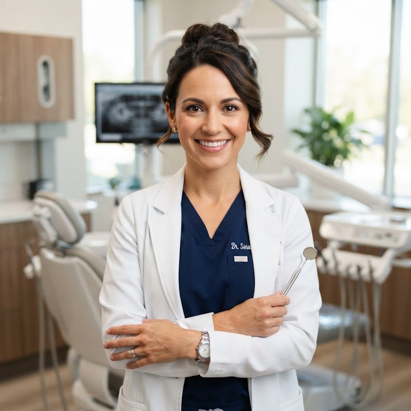 Portrait of Dr. Sarah Jenkins, Dentist at Oasis Medical Clinic